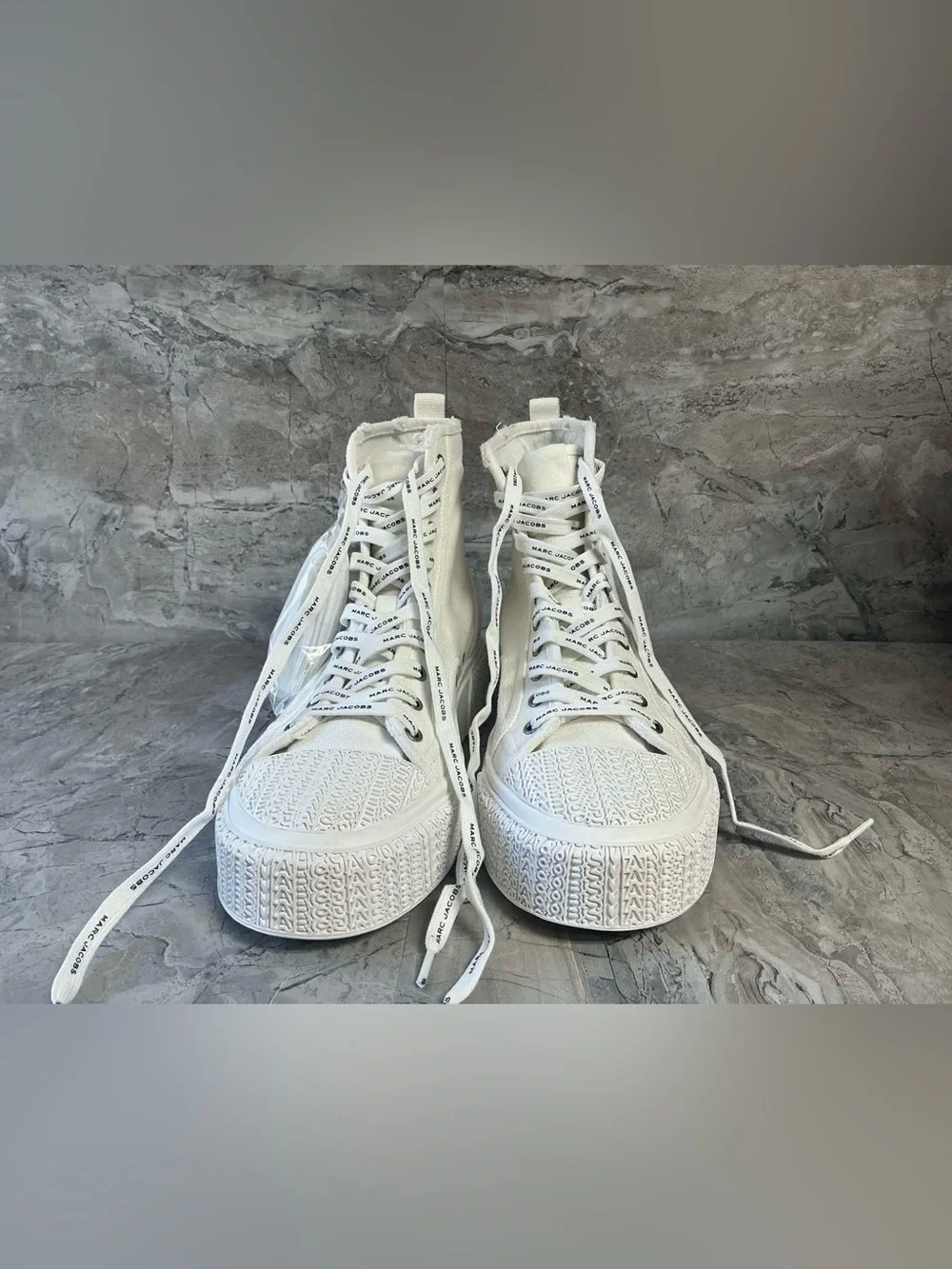 Marc Jacobs canvas high-top sneakers